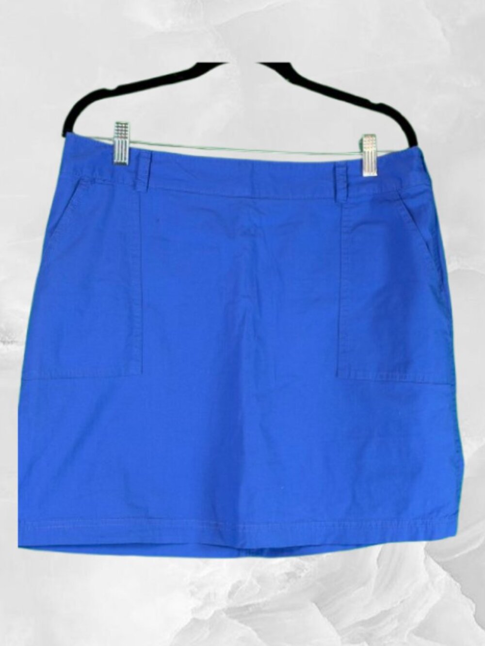 Dockers Blue Cotton Skirt-Sz 10